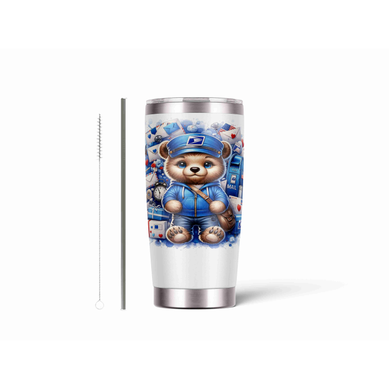 20oz Stainless Tumbler w/ Magnet Sliding Lid- Printed direct to Tumbler 370