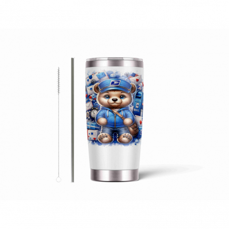 20oz Stainless Tumbler w/ Magnet Sliding Lid- Printed direct to Tumbler 370