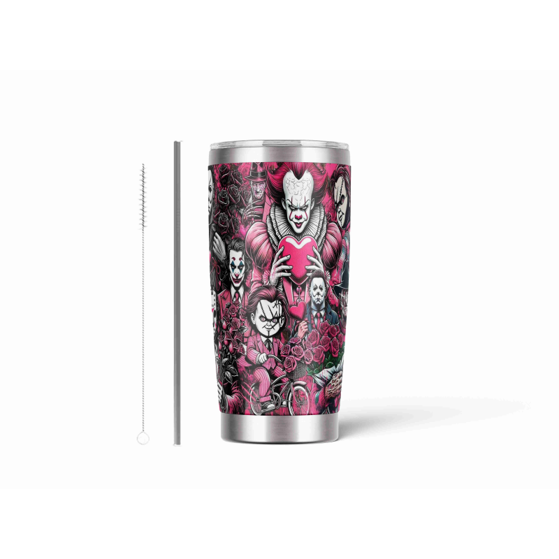 20oz Stainless Tumbler w/ Magnet Sliding Lid- Printed direct to Tumbler 372