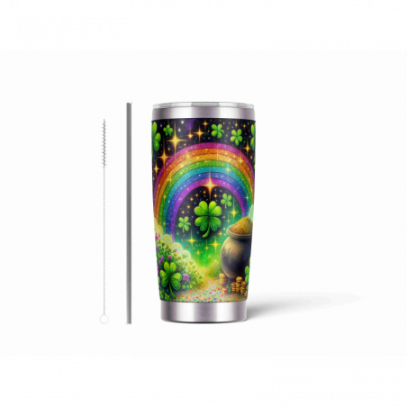 20oz Stainless Tumbler w/ Magnet Sliding Lid- Printed direct to Tumbler 381
