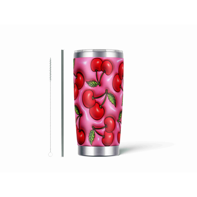 20oz Stainless Tumbler w/ Magnet Sliding Lid- Printed direct to Tumbler 383
