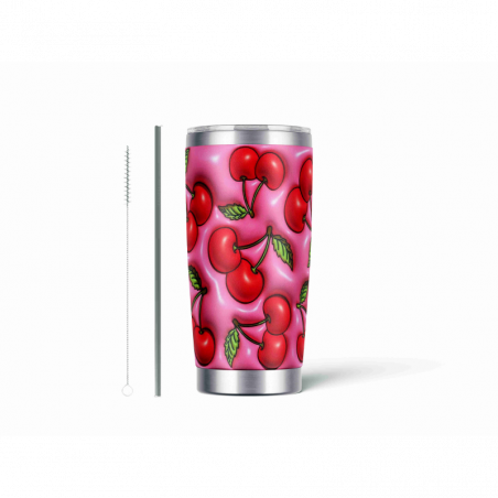 20oz Stainless Tumbler w/ Magnet Sliding Lid- Printed direct to Tumbler 383