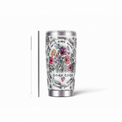 20oz Stainless Tumbler w/ Magnet Sliding Lid- Printed direct to Tumbler 384