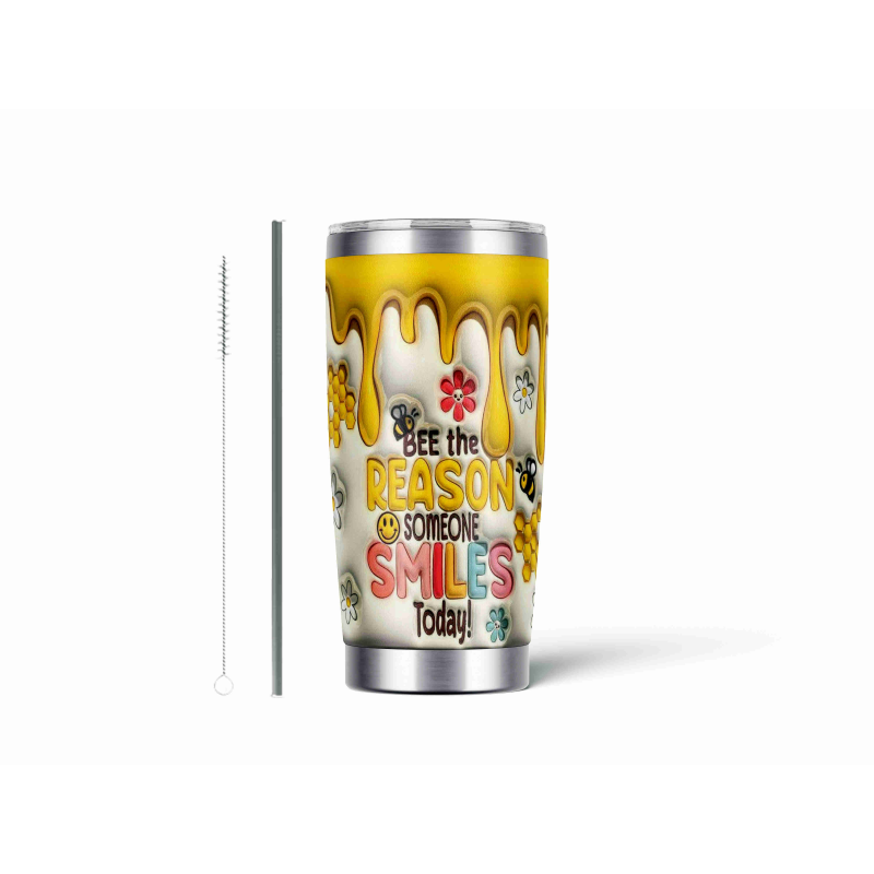 20oz Stainless Tumbler w/ Magnet Sliding Lid- Printed direct to Tumbler 388