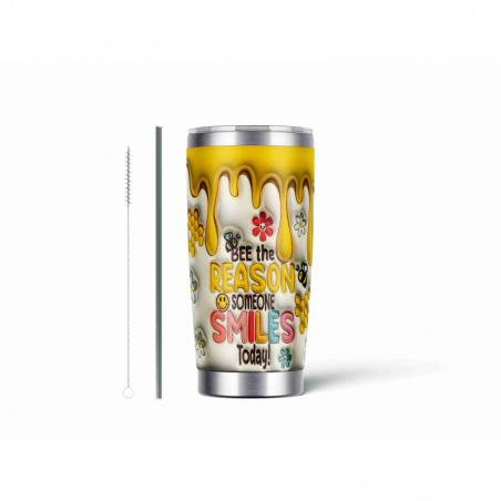 20oz Stainless Tumbler w/ Magnet Sliding Lid- Printed direct to Tumbler 388