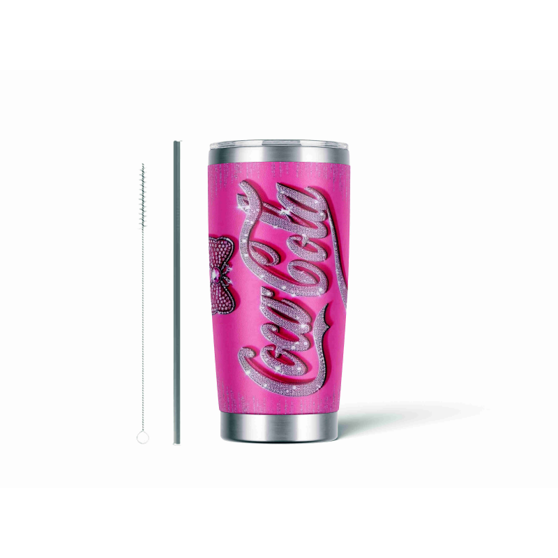 20oz Stainless Tumbler w/ Magnet Sliding Lid- Printed direct to Tumbler 391