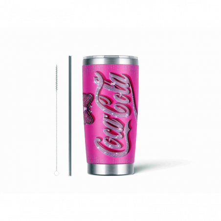 20oz Stainless Tumbler w/ Magnet Sliding Lid- Printed direct to Tumbler 391
