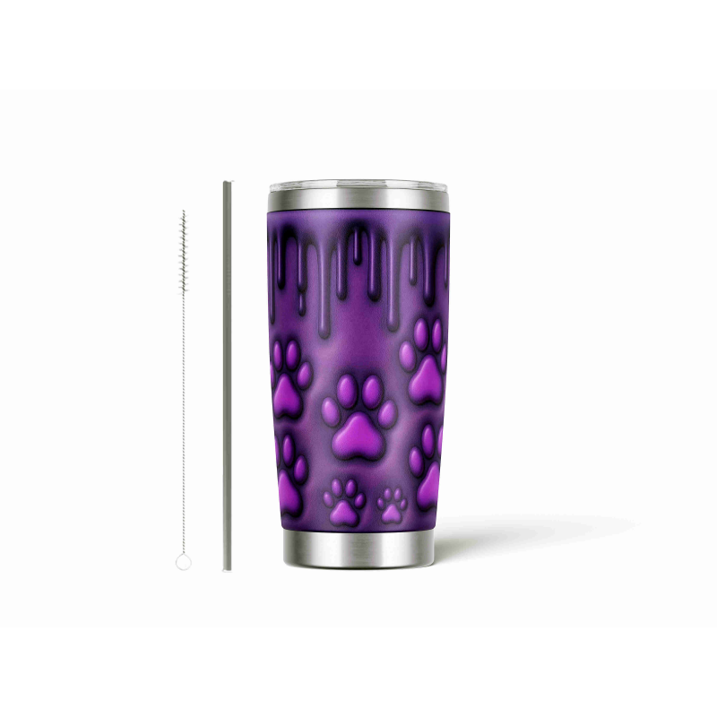 20oz Stainless Tumbler w/ Magnet Sliding Lid- Printed direct to Tumbler 392