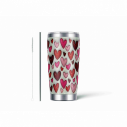 20oz Stainless Tumbler w/ Magnet Sliding Lid- Printed direct to Tumbler 407