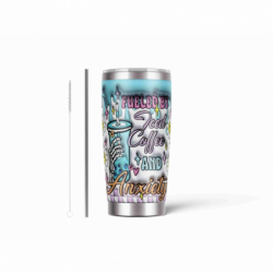 20oz Stainless Tumbler w/ Magnet Sliding Lid- Printed direct to Tumbler 408