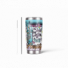 20oz Stainless Tumbler w/ Magnet Sliding Lid- Printed direct to Tumbler 408