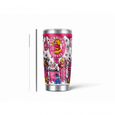 20oz Stainless Tumbler w/ Magnet Sliding Lid- Printed direct to Tumbler 410