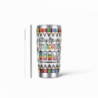 20oz Stainless Tumbler w/ Magnet Sliding Lid- Printed direct to Tumbler 412
