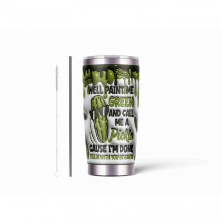 20oz Stainless Tumbler w/ Magnet Sliding Lid- Printed direct to Tumbler 413