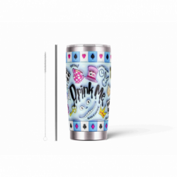 20oz Stainless Tumbler w/ Magnet Sliding Lid- Printed direct to Tumbler 415