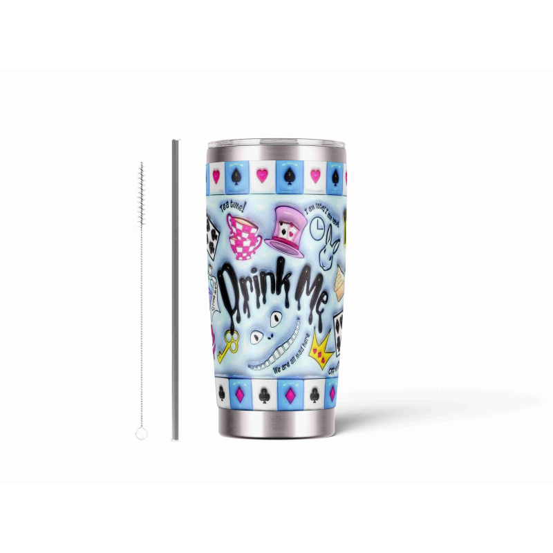 20oz Stainless Tumbler w/ Magnet Sliding Lid- Printed direct to Tumbler 415