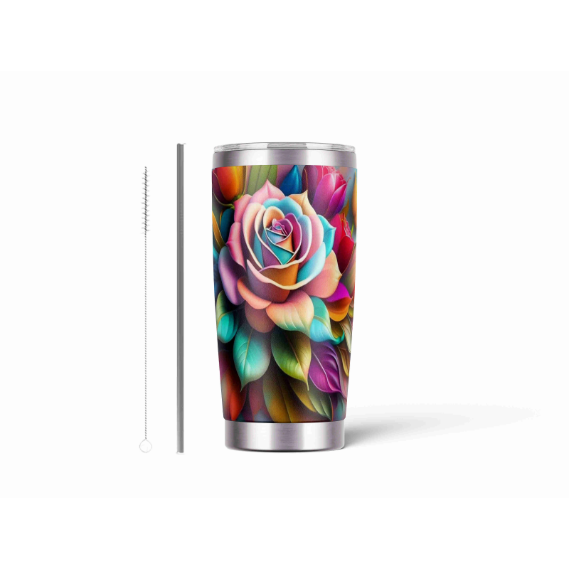 20oz Stainless Tumbler w/ Magnet Sliding Lid- Printed direct to Tumbler 417