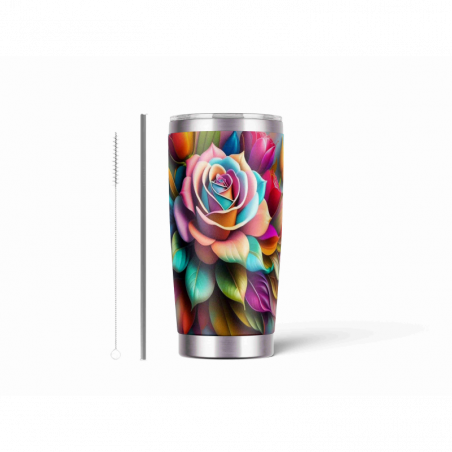 20oz Stainless Tumbler w/ Magnet Sliding Lid- Printed direct to Tumbler 417