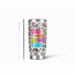 20oz Stainless Tumbler w/ Magnet Sliding Lid- Printed direct to Tumbler 419