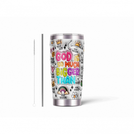 20oz Stainless Tumbler w/ Magnet Sliding Lid- Printed direct to Tumbler 419