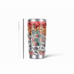 20oz Stainless Tumbler w/ Magnet Sliding Lid- Printed direct to Tumbler 421