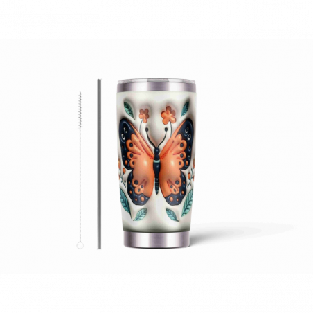 20oz Stainless Tumbler w/ Magnet Sliding Lid- Printed direct to Tumbler 425