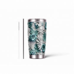 20oz Stainless Tumbler w/ Magnet Sliding Lid- Printed direct to Tumbler 428