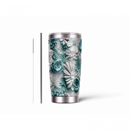 20oz Stainless Tumbler w/ Magnet Sliding Lid- Printed direct to Tumbler 428