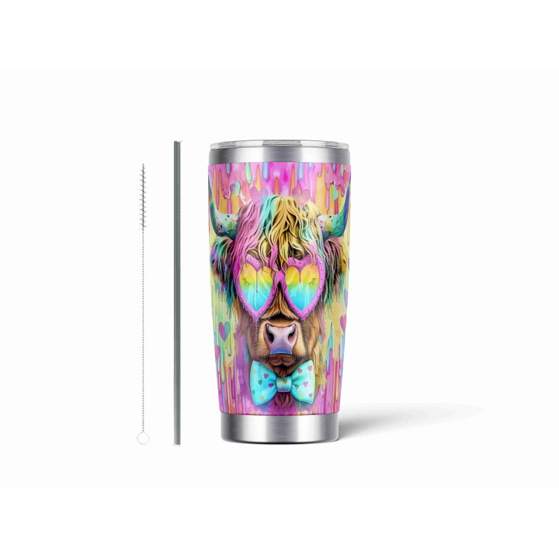 20oz Stainless Tumbler w/ Magnet Sliding Lid- Printed direct to Tumbler 440