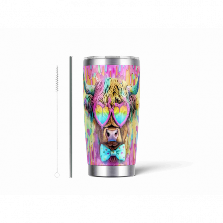 20oz Stainless Tumbler w/ Magnet Sliding Lid- Printed direct to Tumbler 440