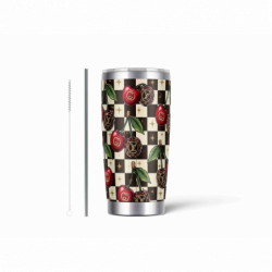 20oz Stainless Tumbler w/ Magnet Sliding Lid- Printed direct to Tumbler 450