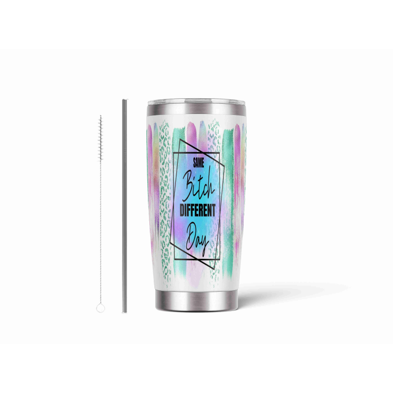 20oz Stainless Tumbler w/ Magnet Sliding Lid- Printed direct to Tumbler 459