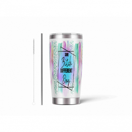 20oz Stainless Tumbler w/ Magnet Sliding Lid- Printed direct to Tumbler 459