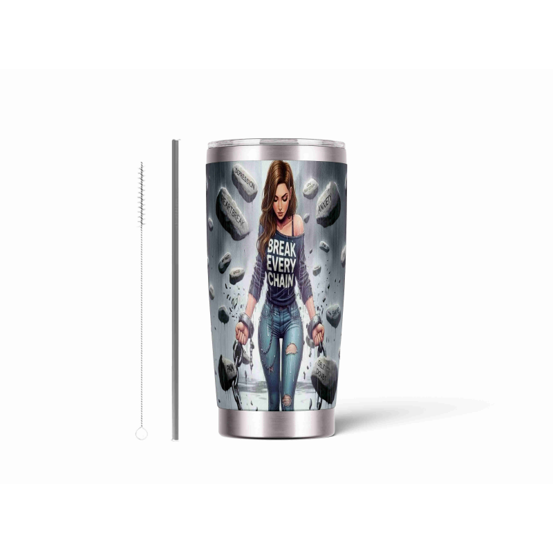 20oz Stainless Tumbler w/ Magnet Sliding Lid- Printed direct to Tumbler 475