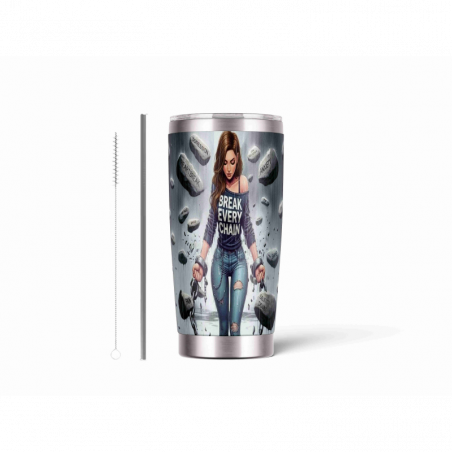 20oz Stainless Tumbler w/ Magnet Sliding Lid- Printed direct to Tumbler 475
