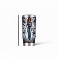 20oz Stainless Tumbler w/ Magnet Sliding Lid- Printed direct to Tumbler 476