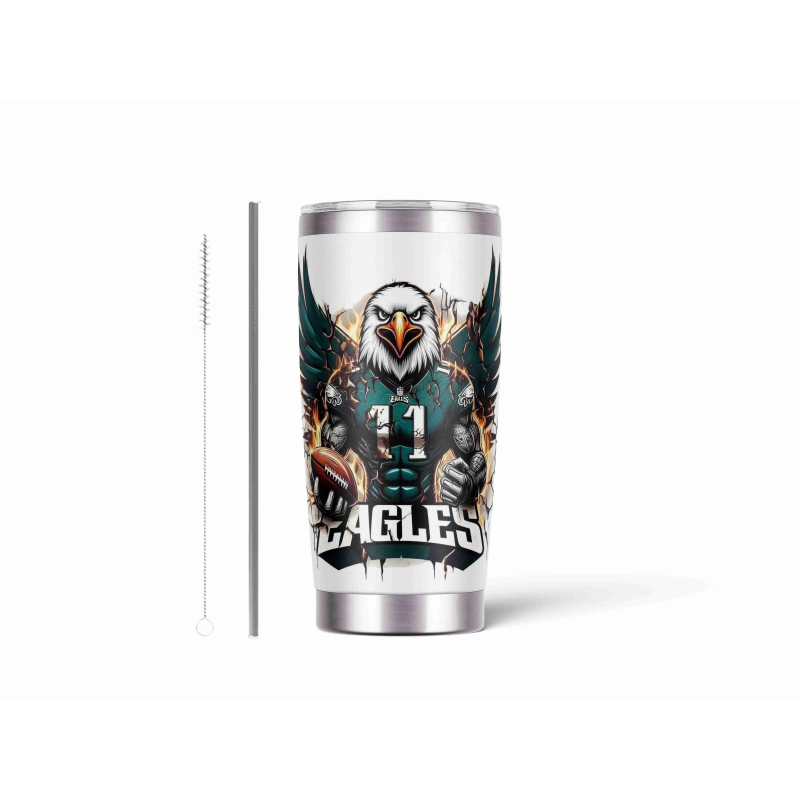 20oz Stainless Tumbler w/ Magnet Sliding Lid- Printed direct to Tumbler 486