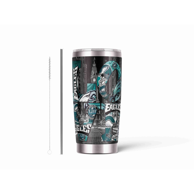 20oz Stainless Tumbler w/ Magnet Sliding Lid- Printed direct to Tumbler 492