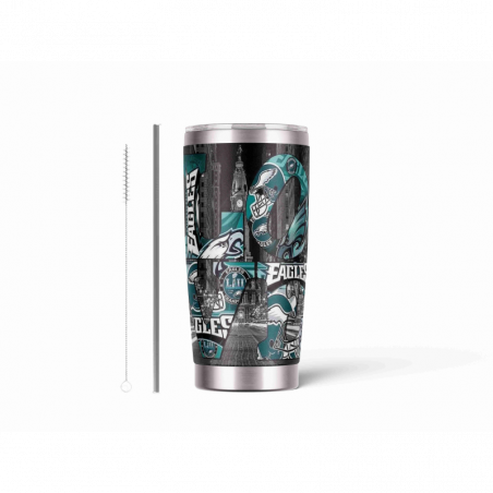 20oz Stainless Tumbler w/ Magnet Sliding Lid- Printed direct to Tumbler 492