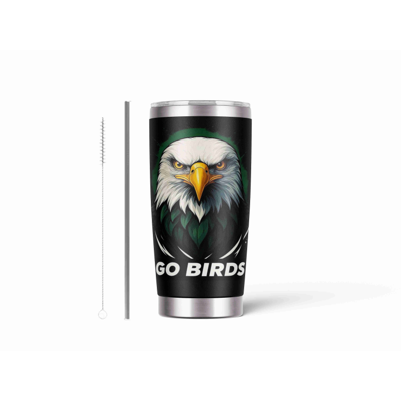 20oz Stainless Tumbler w/ Magnet Sliding Lid- Printed direct to Tumbler 493