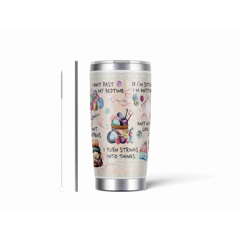 20oz Stainless Tumbler w/ Magnet Sliding Lid- Printed direct to Tumbler 515