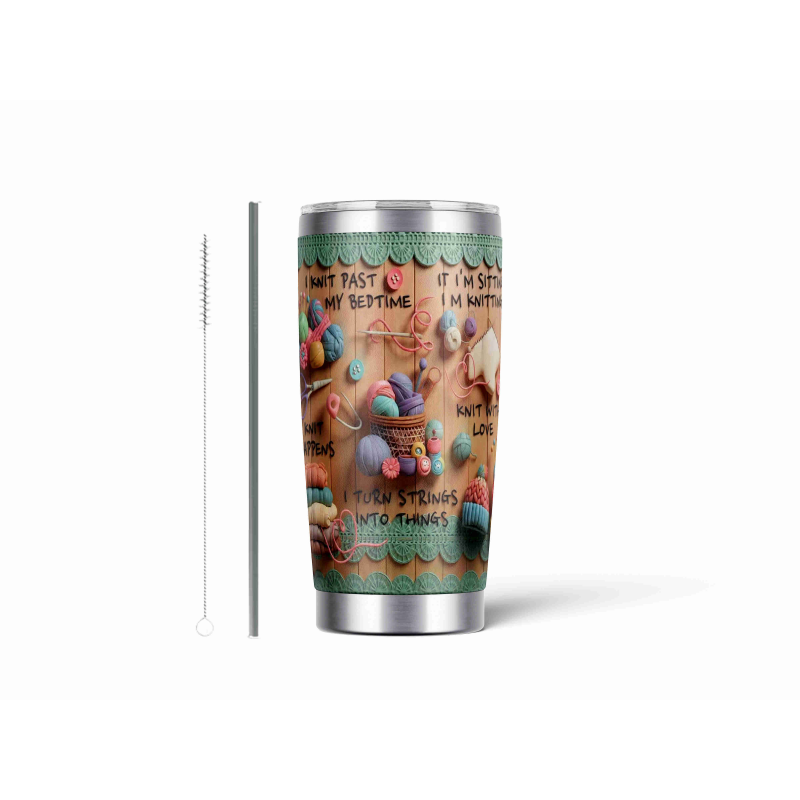 20oz Stainless Tumbler w/ Magnet Sliding Lid- Printed direct to Tumbler 516
