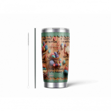 20oz Stainless Tumbler w/ Magnet Sliding Lid- Printed direct to Tumbler 516