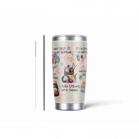 20oz Stainless Tumbler w/ Magnet Sliding Lid- Printed direct to Tumbler 517
