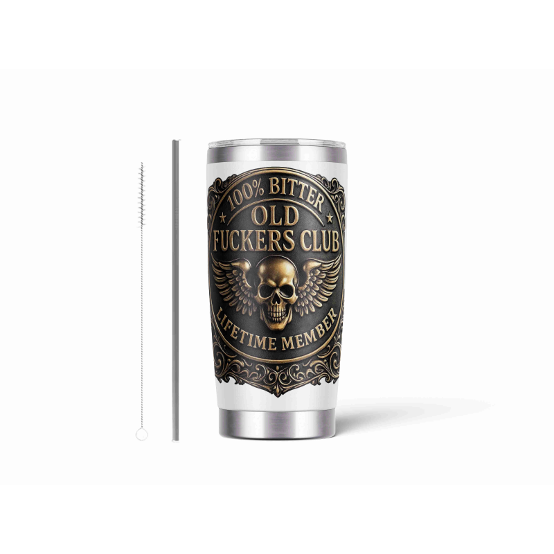 20oz Stainless Tumbler w/ Magnet Sliding Lid- Printed direct to Tumbler 521