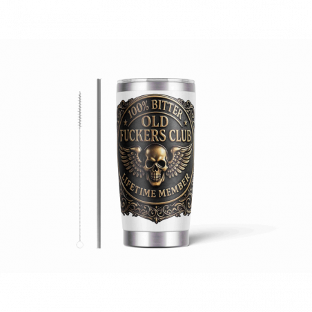 20oz Stainless Tumbler w/ Magnet Sliding Lid- Printed direct to Tumbler 521