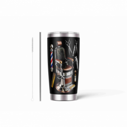 20oz Stainless Tumbler w/ Magnet Sliding Lid- Printed direct to Tumbler 524