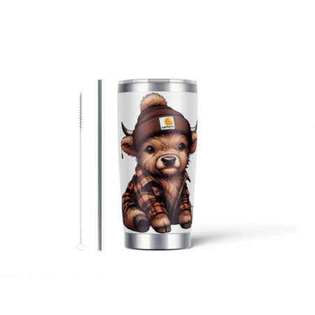 20oz Stainless Tumbler w/ Magnet Sliding Lid- Printed direct to Tumbler 525