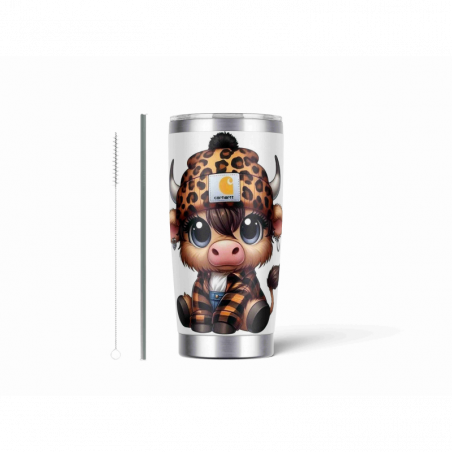 20oz Stainless Tumbler w/ Magnet Sliding Lid- Printed direct to Tumbler 526