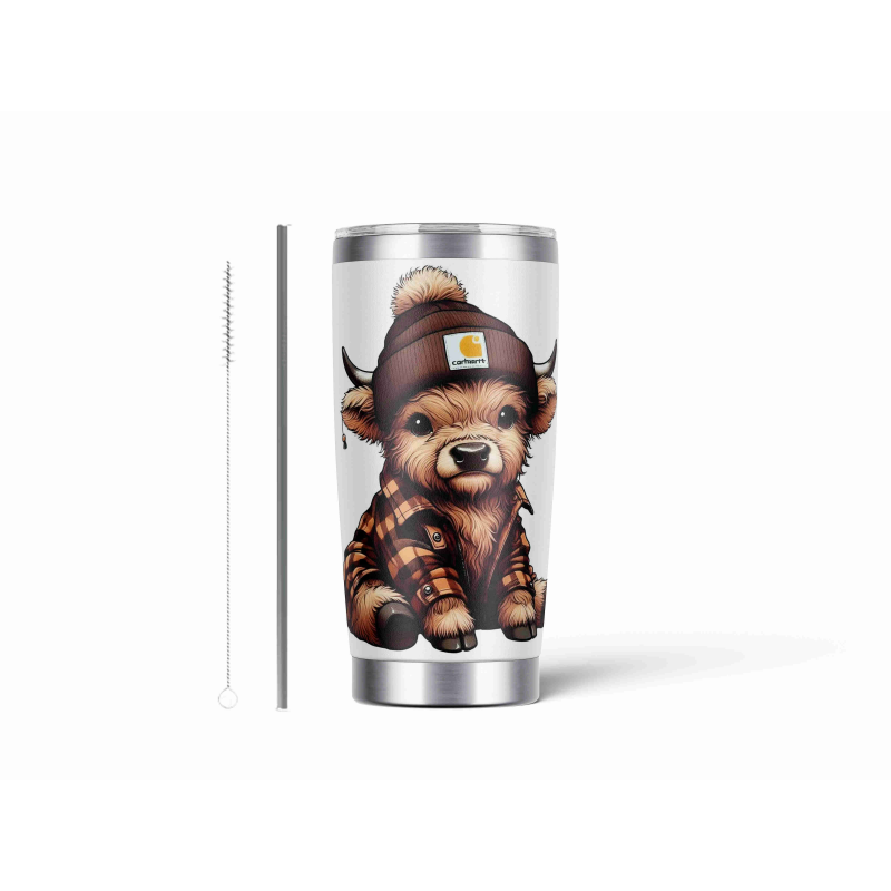 20oz Stainless Tumbler w/ Magnet Sliding Lid- Printed direct to Tumbler 528
